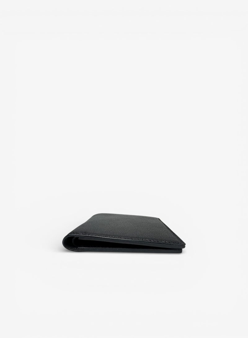 Emery Alden Wallet in Chèvre Black Leather - Image 1